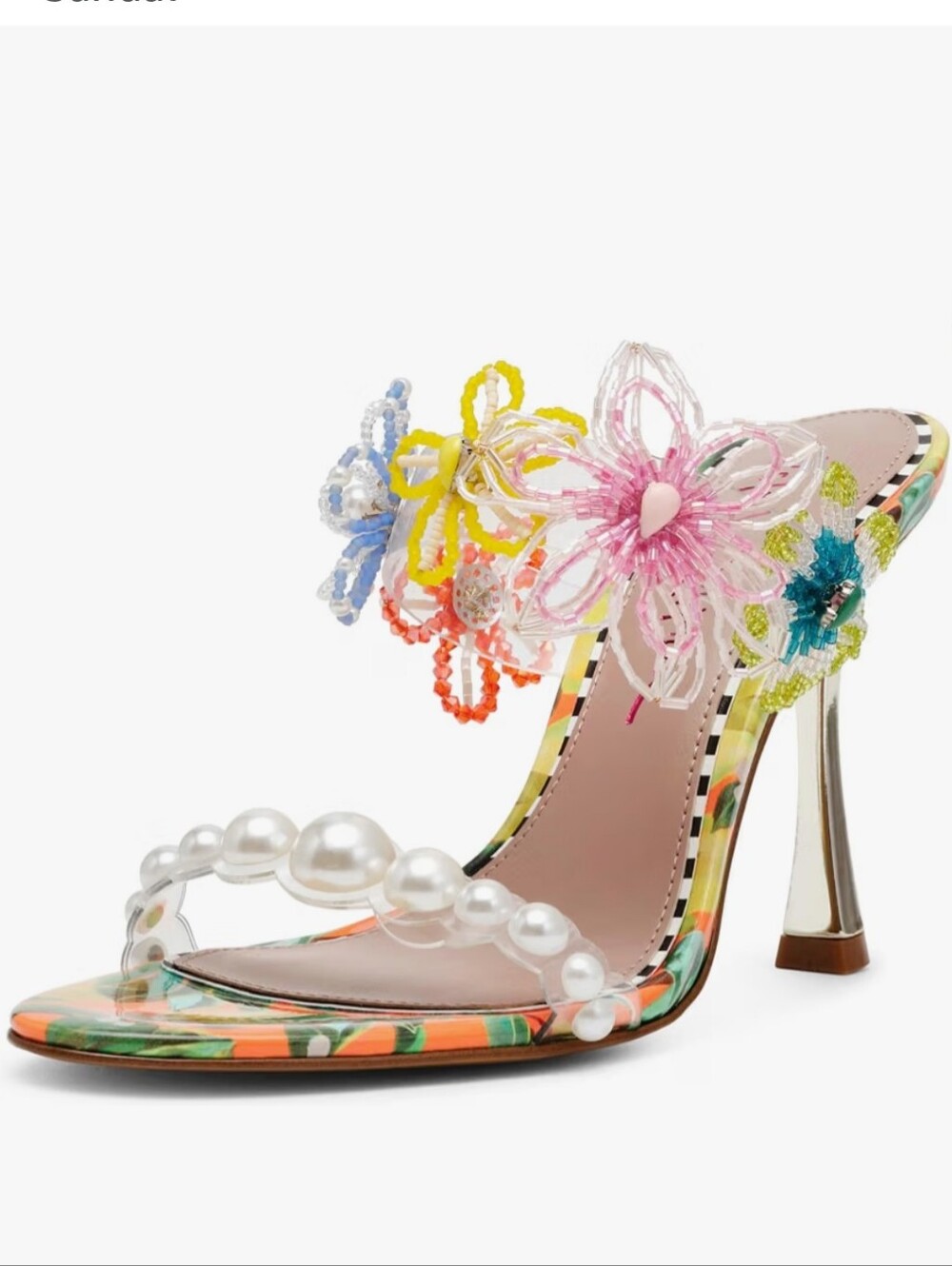 Betsey Johnson womens Goldiee Heeled Sandal